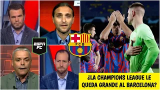 DEBACLE del Barcelona en la Champions League. No puede competir contra la élite europea | ESPN FC