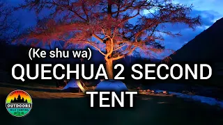 🏕 Nearly wild camping in 2 SECOND tent? Decathlon Quechua! 🏕