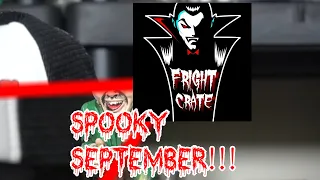 Unboxing Fright Crate Spooky September 2020