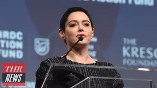 Rose McGowan Says She Feels "Validated" Following Harvey Weinstein Indictment | THR News