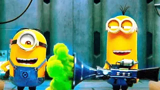 DESPICABLE ME 4 "Minions Testing Fart Blaster" Trailer (NEW 2024)