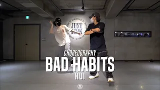 Hui Class | Usher - Bad Habits | @JustJerk Dance Academy