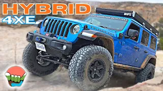 JEEP 4XE WRANGLER on 38's?! REVIEW ON A BUILT OFF ROAD HYBRID!