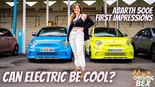 Can Electric Cars Be Cool? - The LOUDEST EV Hot Hatch | Abarth 500E First Impressions