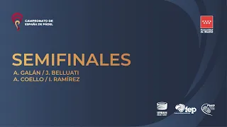 Semifinales - A. Galán / J. Belluati vs A. Coello / I. Ramírez - CEP2020