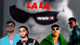 LALA - (remix IA) Myke Towers, Bad Bunny, Anuel aa, Feid