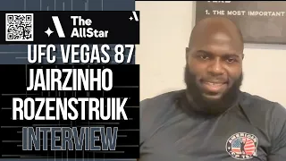 Jairzinho Rozenstruik on Shamil Gaziev, work with Junior dos Santos & Alex Pereira at heavyweight