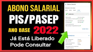 PIS/PASEP ano BASE 2022 ATUALIZADO NA CARTEIRA DE TRABALHO DIGITAL - CONSULTA DO ABONO SALARIAL!