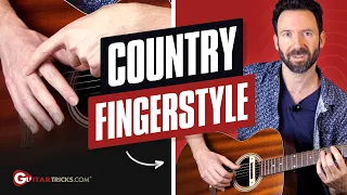 Country Guitar - Fingerstyle - Super Easy Guitar Lesson | Guitar Tricks