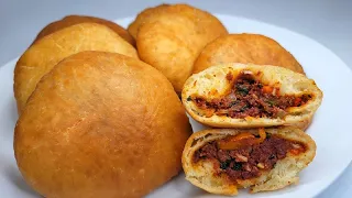 fried bakes stuffed with corned beef | recipe  a must try