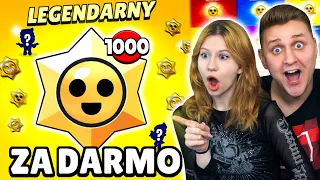 OTWORZYLIŚMY *1000 STARR DROPÓW* ZA DARMO w BRAWL STARS i stalo się TO!😱 (3 LEGENDY i REKORD!)