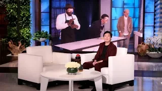 Ellen Leaves a Special Gift for Ken Jeong and the Audience