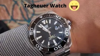He bought me a Tagheuer watch!