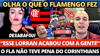 OLHA O QUE O FLAMENGO FEZ. LELÊ DESABAFOU! MANO PERDE A PACIÊNCIA. “ESSE LORRAN ACABOU COM A GENTE.”