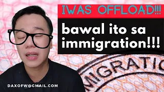 Mga Bawal na Documents sa Immigration | Tourist Visa | Immigration Tips | daxofw channel