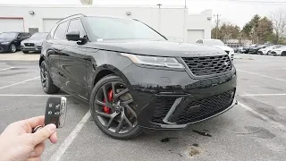 2020 Range Rover Velar SV Autobiography: Start Up, Exhaust, Test Drive and Review