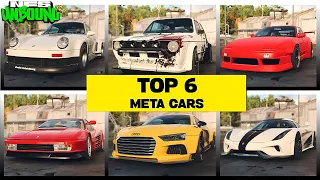 NFS Unbound Meta Cars in Volume 6