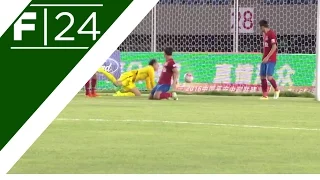 Lu Yao's horrendously unlucky own goal