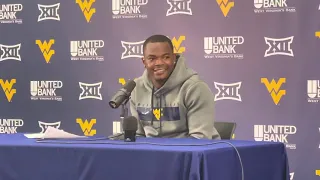 WVU RB Leddie Brown 10/30/21 | Iowa State | WVSN