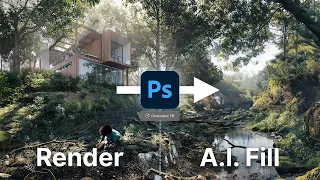 How To Use AI Photoshop Tool To Generate Photo Fills?