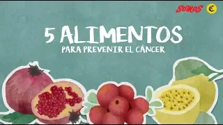 Cinco alimentos para prevenir el cáncer | #videosEC