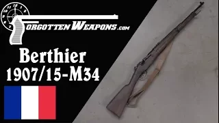 M34: The Berthier Converted to the 7.5mm Rimless Cartridge