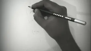 felix cover - your beautifull (james blunt) draw woman with pencil