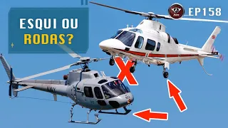 Esquis ou Rodas? Qual é a Diferença dos Helicópteros? Ft. Vitor Canal VHD