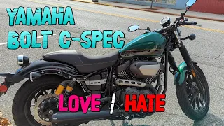 Foxxy Reviews: 2015 Yamaha Bolt C-Spec - A Love / Hate Relationship