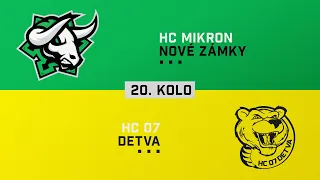 20.kolo HC Nové Zámky - HC 07 Detva HIGHLIGHTS