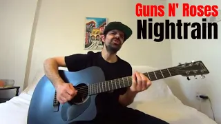 Nightrain - Guns N' Roses [Acoustic Cover by Joel Goguen]
