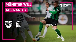 SC Preußen Münster - Sport-Club Freiburg II, Highlights mit Live-Kommentar | 3. Liga | MAGENTA SPORT