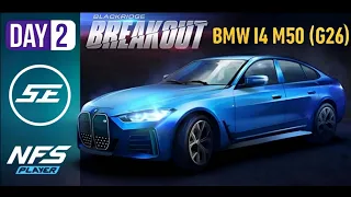 ⭐│Nfs No Limits: BMW I4 M50 (G26) SE Day 2.