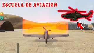 GTA San Andreas: MODO HISTORIA |  ESCUELA DE AVIACIÓN TODO EN ORO Y RECOMPENSA "Learning to fly" #75