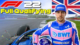 F1 22 - Let's Make Alonso World Champion Again: Silverstone Qualifying