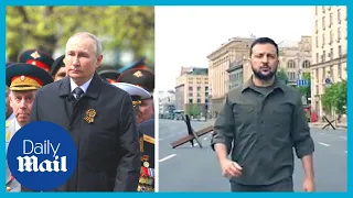 Zelensky mocks Putin before May 9 Russia Victory Day speech