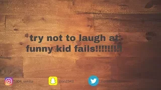 TRY NOT TO LAUGH or GRIN - funny kids fails compilation 2016 reaction!!!