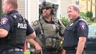 SWAT, helicopter, K-9s brought in after shots fired at Plymouth apartment complex
