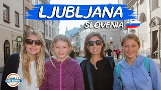 Ljubljana Slovenia - GREAT FOOD 😋 Amazing Sights - You may never want to leave! 98+ Countries 3 Kids