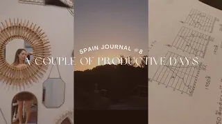 spain journal #8 | back to routine, a couple of productive days 💻🙇🏽‍♀️⭐️