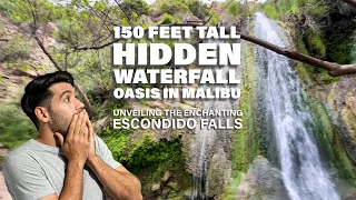 Discover the most beautiful waterfall in Malibu. You haven’t seen anything like this!