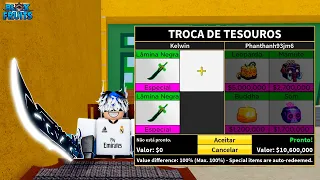 O QUE AS PESSOAS OFERECEM PELA DUAL DARK BLADE PERMANENTE - Roblox Blox Fruits