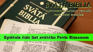 45 - Epištola čiže list svätého Pavla Rimanom