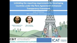 Reporting requirements under the Enhanced Transparency Framework