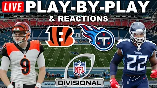 Cincinnati Bengals vs Tennessee Titans | Live Play-By-Play & Reactions