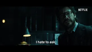 Professor meets Ryan Reynolds | Money heist and 6 Underground crossover |  Netflix