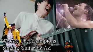 Queen - We Are The Champions / Singing Guitar by AZ