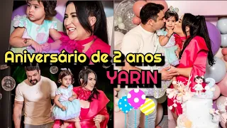 Fabíola Gadelha comemora o Aniversário de 2 Anos da filha Yarin