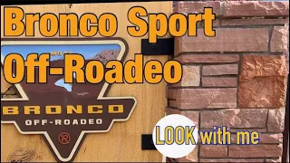 Bronco Sport Off-Roadeo Moab