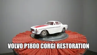 Restoration Old VOLVO model car volvo P1800